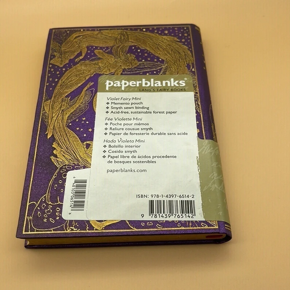 Paperblanks Violet Fairy (Lang’s Fairy Books) Hardcover Journal, Lined, MINI
